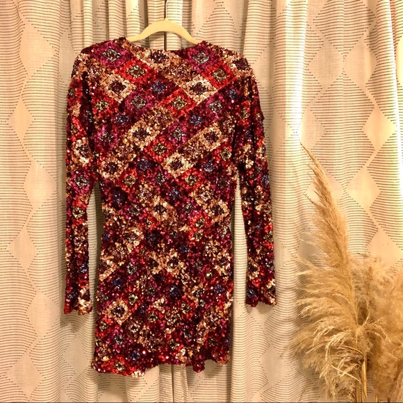 Endless Rose Sequin Sparkly Mini Dress, sz M NWT - Picture 5 of 7